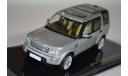 Land Rover Discovery 4 2009 серебристый, масштабная модель, ixo, scale43