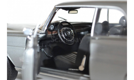 Mercedes-Benz 280 SE Coupe (W111) 1969 Grey, масштабная модель, 1:18, 1/18, Norev