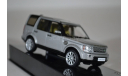 Land Rover Discovery 4 2009 серебристый, масштабная модель, ixo, scale43