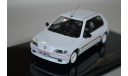 Peugeot PEUGEOT 106 Rallye 1994 White, масштабная модель, ixo, 1:43, 1/43