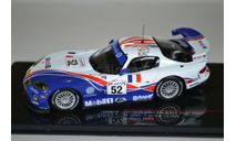 CHRYSLER VIPER GTS-R #52 Team ORECA M.Duez-T.Archer-J.Bell LE MANS 1999, масштабная модель, ixo, scale43