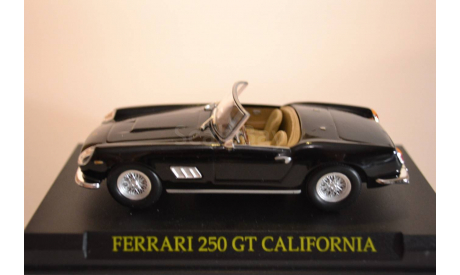 БEЗ РЕЗЕРВНОЙ ЦЕНЫ!!!!!!!FERRARI 250 GT CALIFORNIA, масштабная модель, 1:43, 1/43, DeAgostini (итальянские автомобили)
