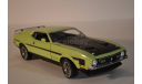 FORD MUSTANG BOSS 351, greenblack 1971, масштабная модель, 1:18, 1/18, Sunstar