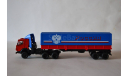 Камаз 5410 с п.пр тент Россия, кр.син, масштабная модель, Элекон, 1:43, 1/43