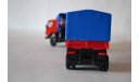 Камаз 5410 с п.пр тент Россия, кр.син, масштабная модель, Элекон, 1:43, 1/43