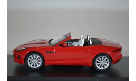 JAGUAR F-TYPE V8 S 2013 Red w Black Interior, масштабная модель, Premium X, scale43