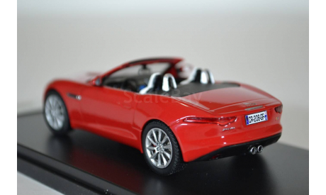 JAGUAR F-TYPE V8 S 2013 Red w Black Interior, масштабная модель, Premium X, scale43