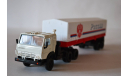 Камаз 5410 с п.пр тент Россия, бел.бел, масштабная модель, Элекон, 1:43, 1/43