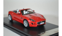 JAGUAR F-TYPE V8 S 2013 Red w Black Interior, масштабная модель, Premium X, scale43