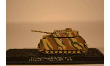 PZ.KPFW IV AUSF. G (Sd.Kfz. 161/1), масштабные модели бронетехники, 1:72, 1/72, Altaya