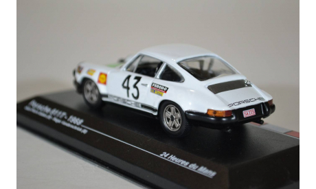 Porsche 911T 1968 #43, масштабная модель, IXO/Altaya, 1:43, 1/43