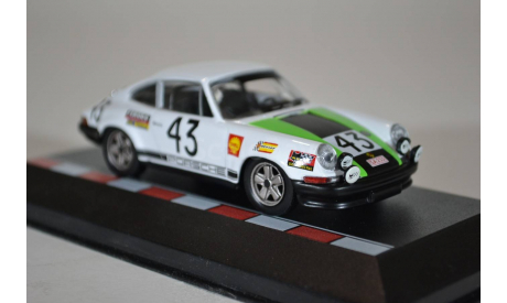 Porsche 911T 1968 #43, масштабная модель, IXO/Altaya, 1:43, 1/43
