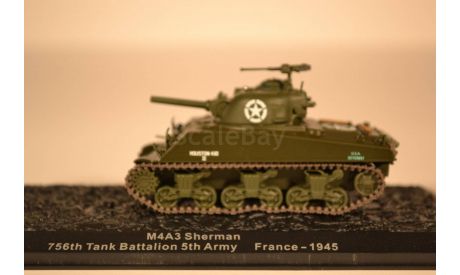 M4 A3 Sherman, масштабные модели бронетехники, 1:72, 1/72, Altaya