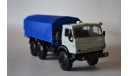 Камаз 4310 с тентом (бел.син), масштабная модель, АРЕК (Элекон), 1:43, 1/43