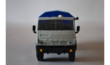 Камаз 4310 с тентом (бел.син), масштабная модель, АРЕК (Элекон), 1:43, 1/43