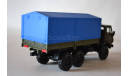 Камаз 43101_010 с синим тентом, масштабная модель, Элекон, 1:43, 1/43