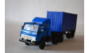 Камаз 5410 контейнеровоз_син.син, масштабная модель, scale43
