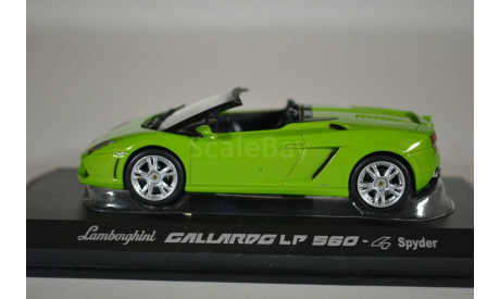 Lamborghini Gallardo LP560-4 Spyder 2009 Green, масштабная модель, Norev, scale43