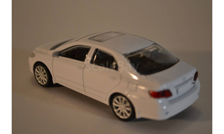 БЕЗ РЕЗЕРВНОЙ ЦЕНЫ!!!!  Toyota Corolla белая, масштабная модель, 1:43, 1/43, Rastar