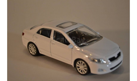 БЕЗ РЕЗЕРВНОЙ ЦЕНЫ!!!!  Toyota Corolla белая, масштабная модель, 1:43, 1/43, Rastar