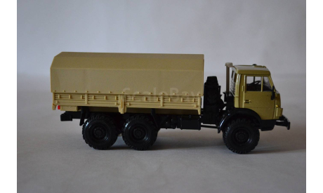 Камаз 4310 с тентом песочн, масштабная модель, АРЕК (Элекон), 1:43, 1/43