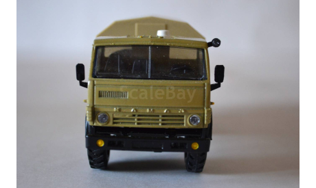 Камаз 4310 с тентом песочн, масштабная модель, АРЕК (Элекон), 1:43, 1/43