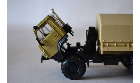 Камаз 4310 с тентом песочн, масштабная модель, АРЕК (Элекон), 1:43, 1/43