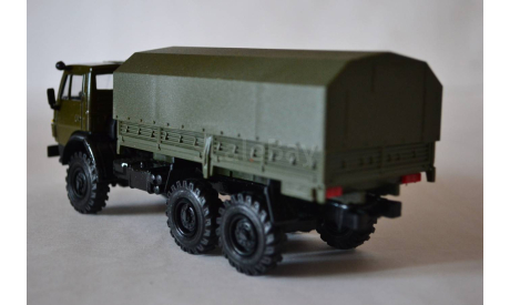 Камаз 4310 с тентом хаки, масштабная модель, АРЕК (Элекон), 1:43, 1/43