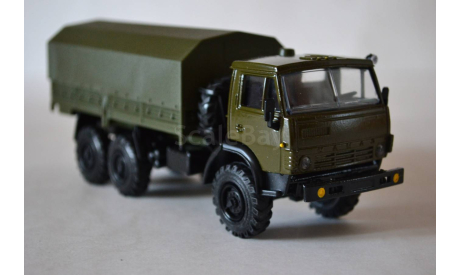 Камаз 4310 с тентом хаки, масштабная модель, АРЕК (Элекон), 1:43, 1/43