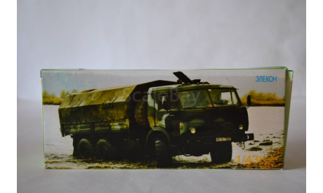 Камаз 4310 с тентом хаки, масштабная модель, АРЕК (Элекон), 1:43, 1/43