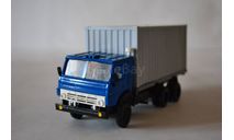Камаз 53212 контейнеровоз (син.сер), масштабная модель, АРЕК (Элекон), 1:43, 1/43