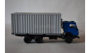 Камаз 53212 контейнеровоз (син.сер), масштабная модель, АРЕК (Элекон), 1:43, 1/43