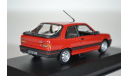 Peugeot 309 GTI 1987 Vallelunga Red (красный), масштабная модель, Norev, 1:43, 1/43