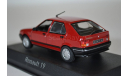 Renault 19 1989 Vivid Red, масштабная модель, Norev, scale43