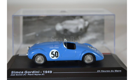 Simca Gordini - 1949 #50, масштабная модель, IXO/Altaya, scale43