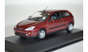 Ford Focus 3d 1998 бордовый, масштабная модель, Minichamps, 1:43, 1/43