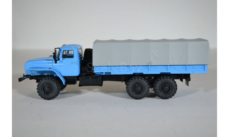 Миасский грузовик 4320-0911 бортовой с тентом (длиннобазный, база 4555 мм), масштабная модель, Автоистория (АИСТ), 1:43, 1/43