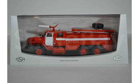 АЦ-7,5-40 (4320) с белыми полосами, масштабная модель, Start Scale Models (SSM), scale43