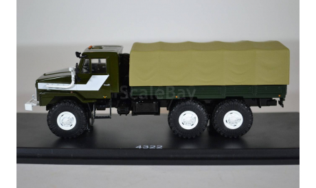 Миасский грузовик 43223 бортовой с тентом, масштабная модель, Start Scale Models (SSM), 1:43, 1/43