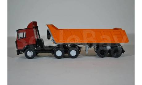 МАЗ-6422 с самосвальным полуприцепом МАЗ-9506-20, масштабная модель, Start Scale Models (SSM), scale43