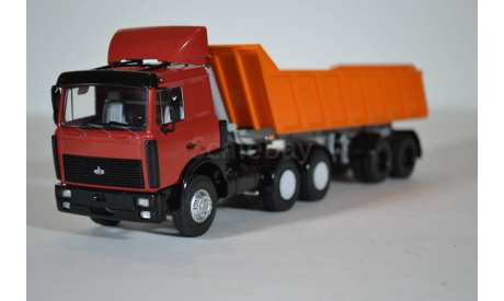 МАЗ-6422 с самосвальным полуприцепом МАЗ-9506-20, масштабная модель, Start Scale Models (SSM), scale43