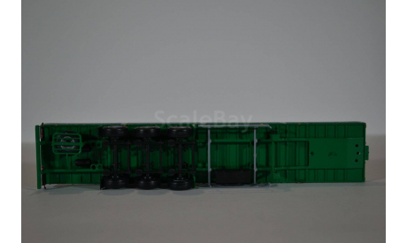 Трёхосный полуприцеп МАЗ-9758, масштабная модель, scale43, ИВ Models