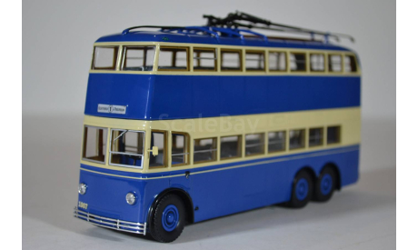 Городской троллейбус ЯТБ-3, двухдверный, масштабная модель, ULTRA Models, scale43