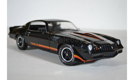 CHEVROLET Camaro Z28 1979 черный (12905), масштабная модель, Greenlight Collectibles, scale18