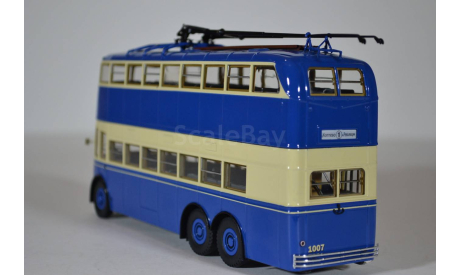 Городской троллейбус ЯТБ-3, двухдверный, масштабная модель, ULTRA Models, scale43