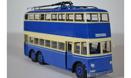 Городской троллейбус ЯТБ-3, двухдверный, масштабная модель, ULTRA Models, scale43