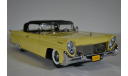 Lincoln Continental Mark III - Closed convertible - Deauville Yellow 1958, масштабная модель, Sunstar, scale18