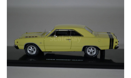 Dodge Dart GTS - sunfire yellow 1968, масштабная модель, Highway 61, scale43