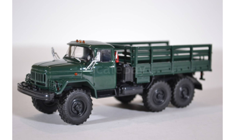 ЗИЛ-131 бортовой (6x6) т.зелёный, масштабная модель, scale43