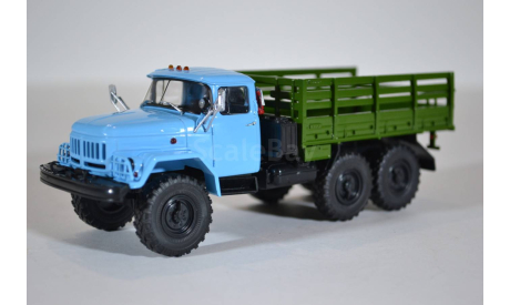 ЗИЛ-131 бортовой (6x6) голубойзелёный, масштабная модель, 1:43, 1/43